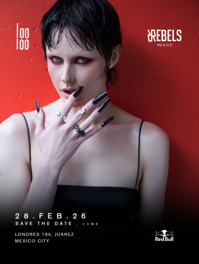 Flyer oficial de SPFDJ en México presentado por Rebels México, 28 de febrero 2026 en Ciudad de México, Londres 195 Juárez.