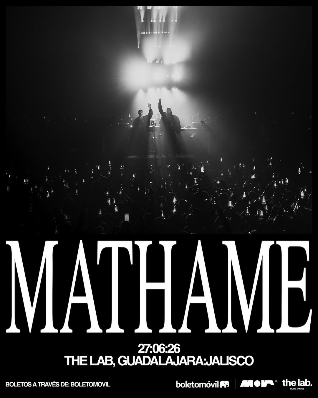 Mathame en Guadalajara se presentará en The Lab el 27 de junio de 2026 con una experiencia inmersiva de melodic techno.